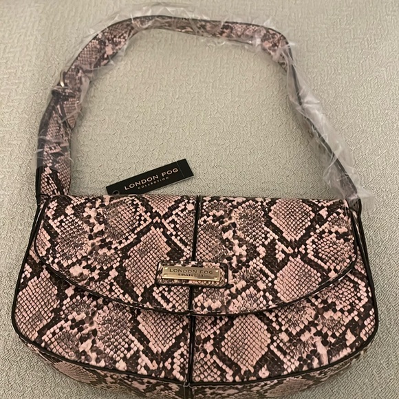 London Fog CollectionAstor Python Handbag NWT - Picture 1 of 6